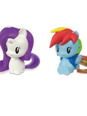 My Little Pony Rainbow Dash and Rarity Minis